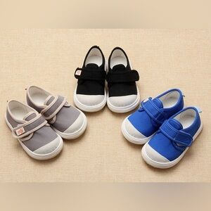 New Kids Minimalist Barefoot Shoes Handmade Cotton Canvas Size 6-13 w/half sizes